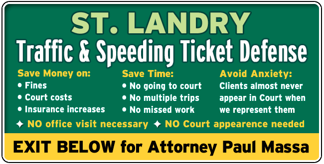 St. Landry Parish, Louisiana Traffic Ticket Lawyer/Attorney Paul M. Massa | FREE Consultation